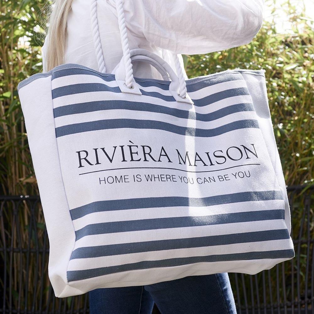 Kassi RM Stripes Bag Riviéra Maison