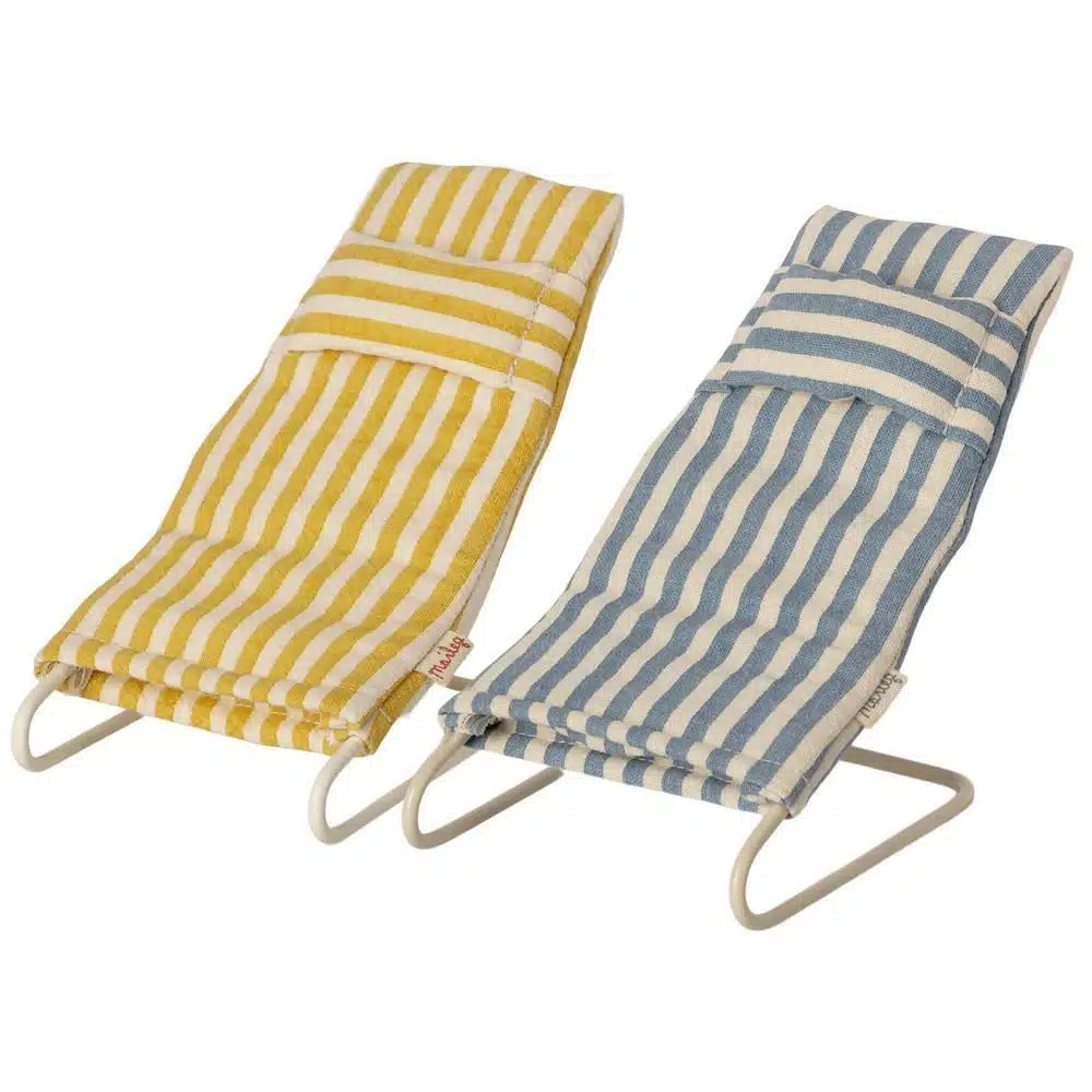 Beach chairs 2pcs Maileg