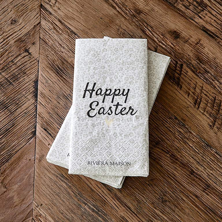 Paper Napkin Happy Easter Riviéra Maison