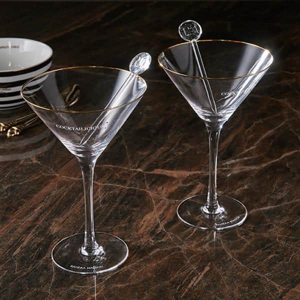 Cocktailicious Glass & Stick 2pcs Riviéra Maison