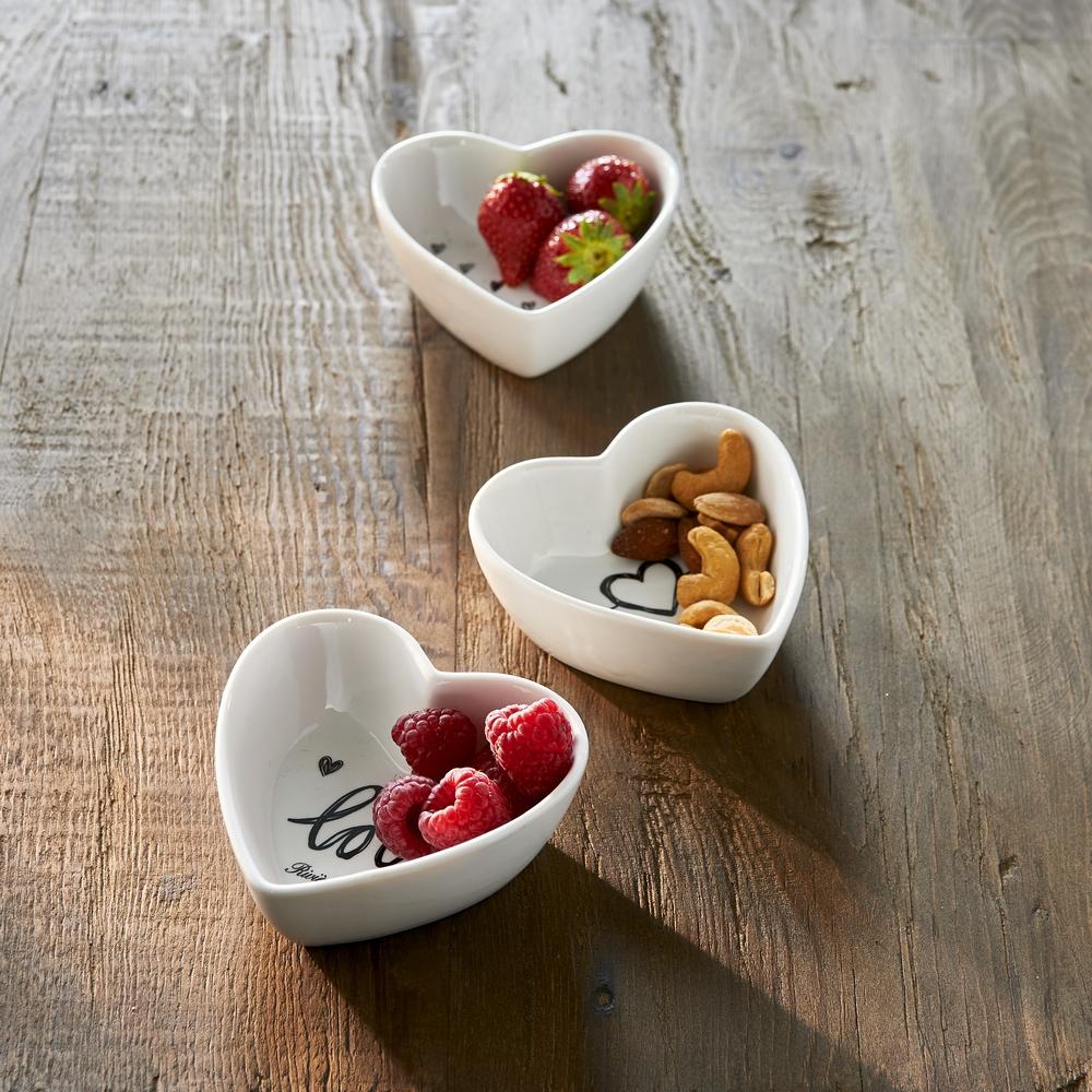 Kulho Lovely Heart Bowls 3kpl Riviera Maison