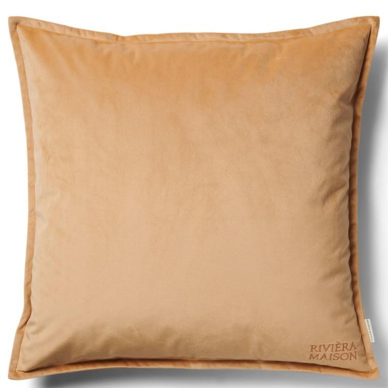 RM Velvet Pillow Cover orange 60x60 Rivièra Maison