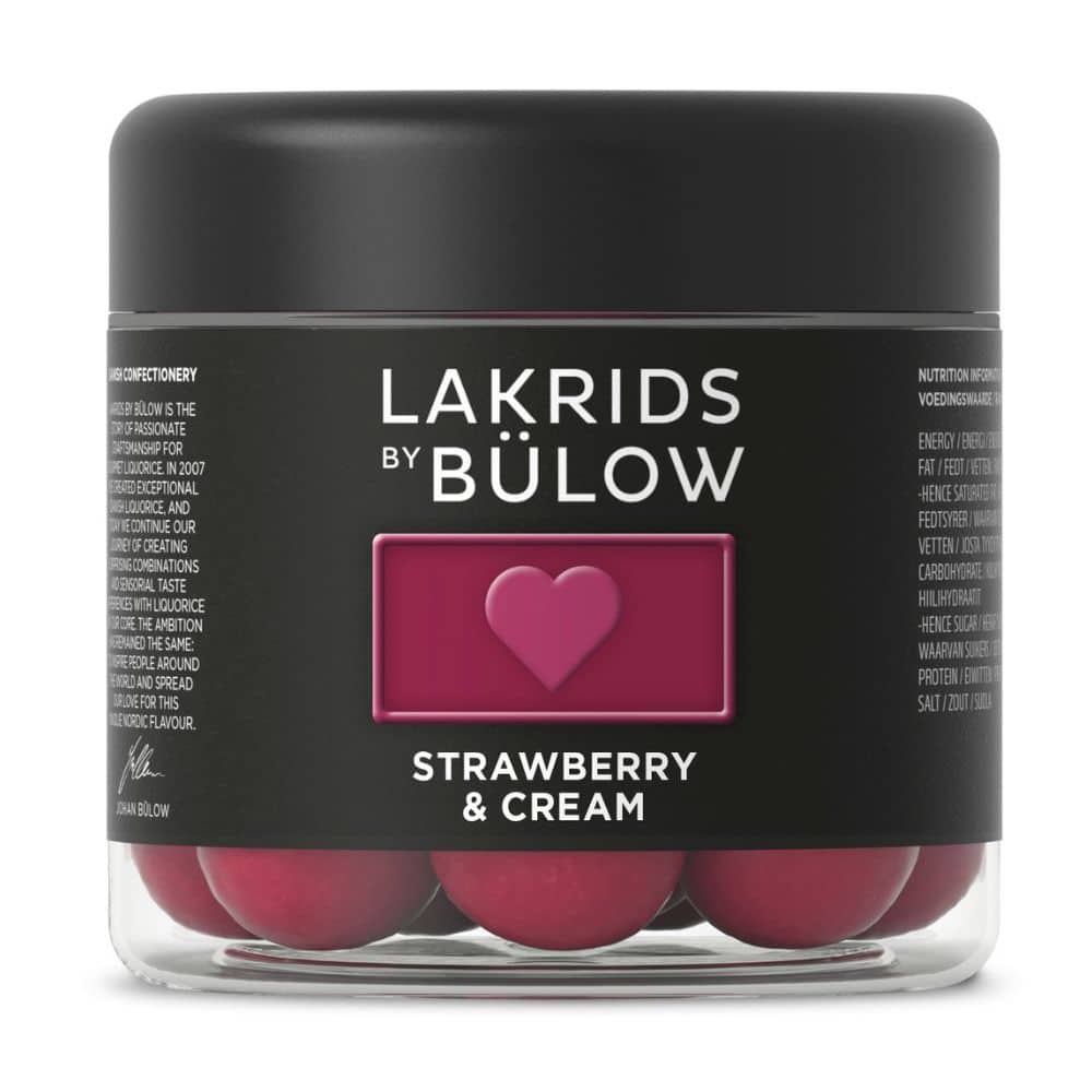 Lakrids Love Strawberry & Cream 125g