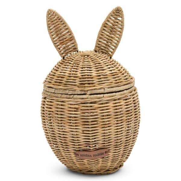 Basket Rustic Rattan Easter Bunny Rivièra Maison