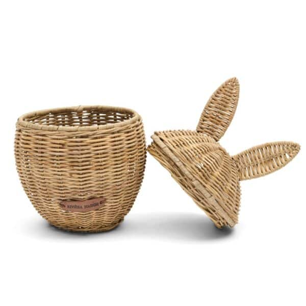 Basket Rustic Rattan Easter Bunny Rivièra Maison