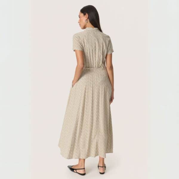 Mekko kuviollinen khaki Soaked