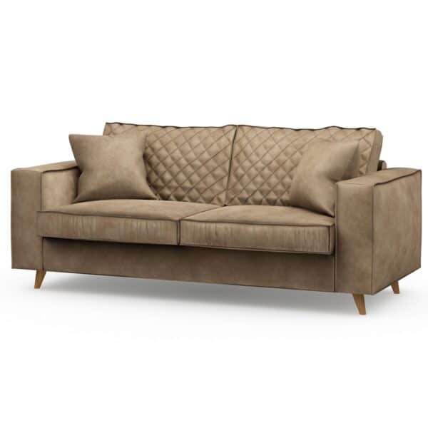 Sohva Kendall 2,5 Velvet Golden Beige Riviera Maison | TILAUSTUOTE