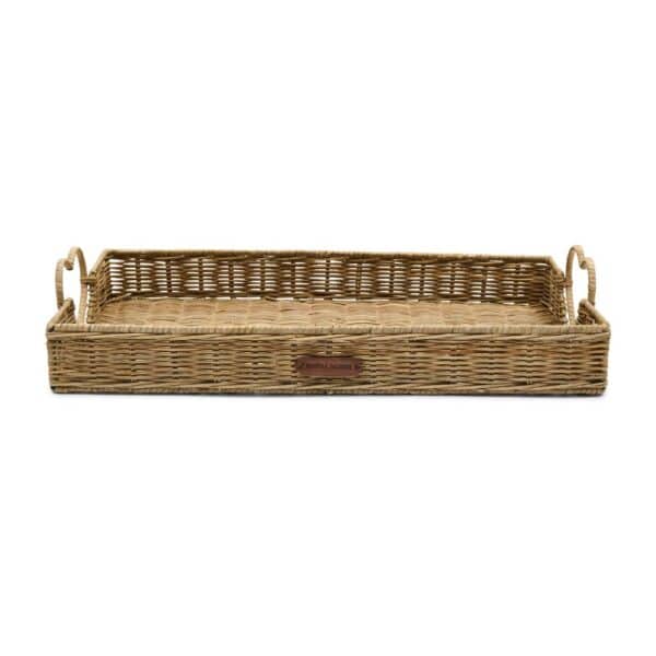 Tray Rustic Rattan Happy Heart Rivièra Maison