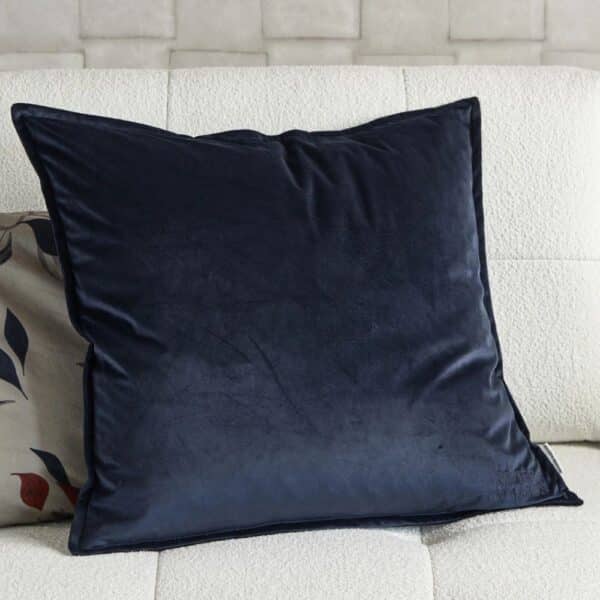 Cushion Cover RM Velvet Blue 60x60 Rivièra Maison