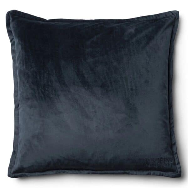 Pillow Cover Velvet Blue 50x50 Rivièra Maison