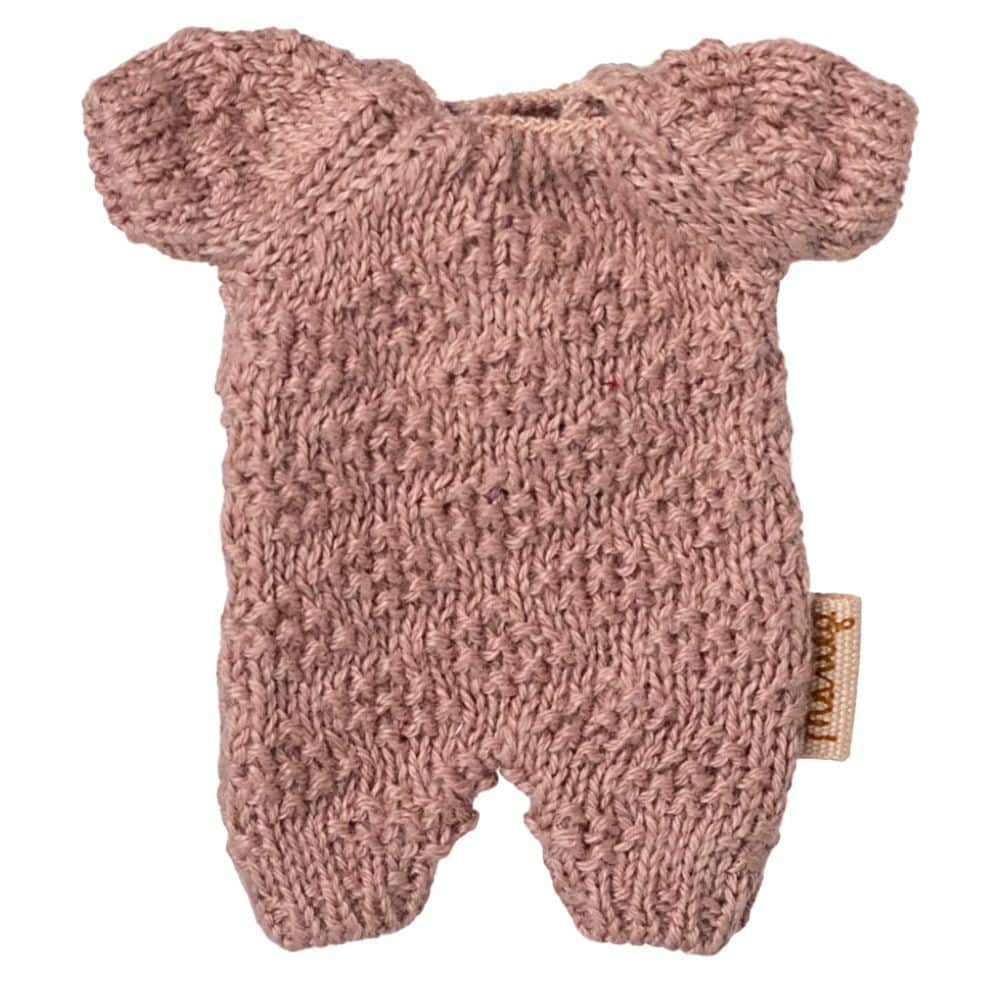 Asu pupulle micro tumma roosa Maileg