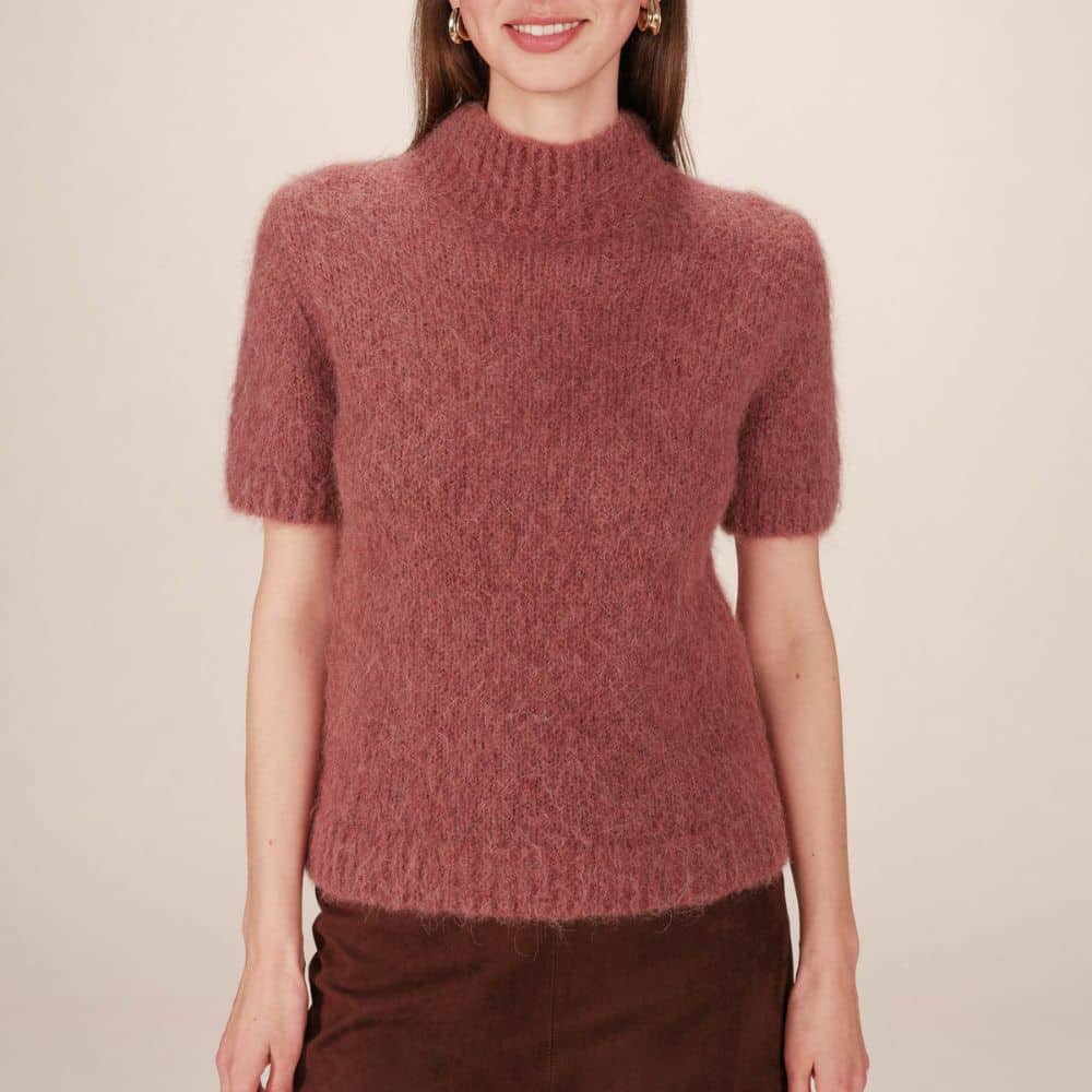 Alpakkaneule Saule terra G&M