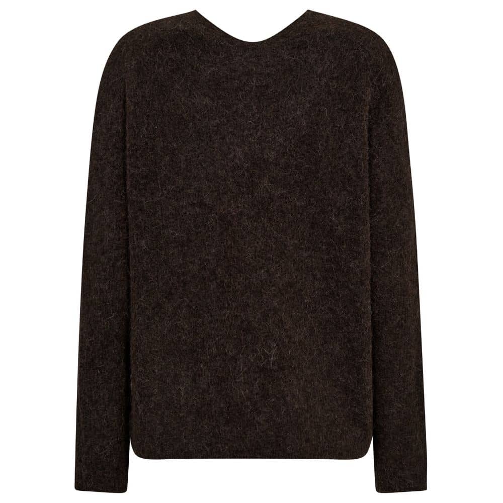 Alpakkaneule Thora ruskea Mos Mosh | ERITYISEN REILU MITOITUS!