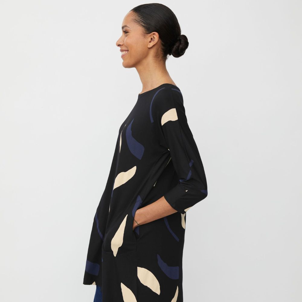 Tunika Gertine tummansininen Masai