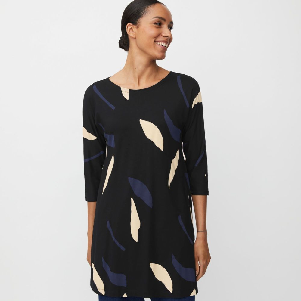 Tunika Gertine tummansininen Masai