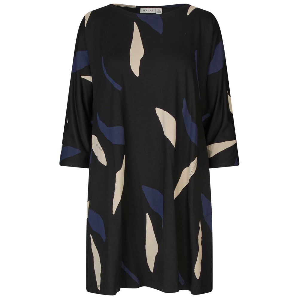 Tunika Gertine tummansininen Masai