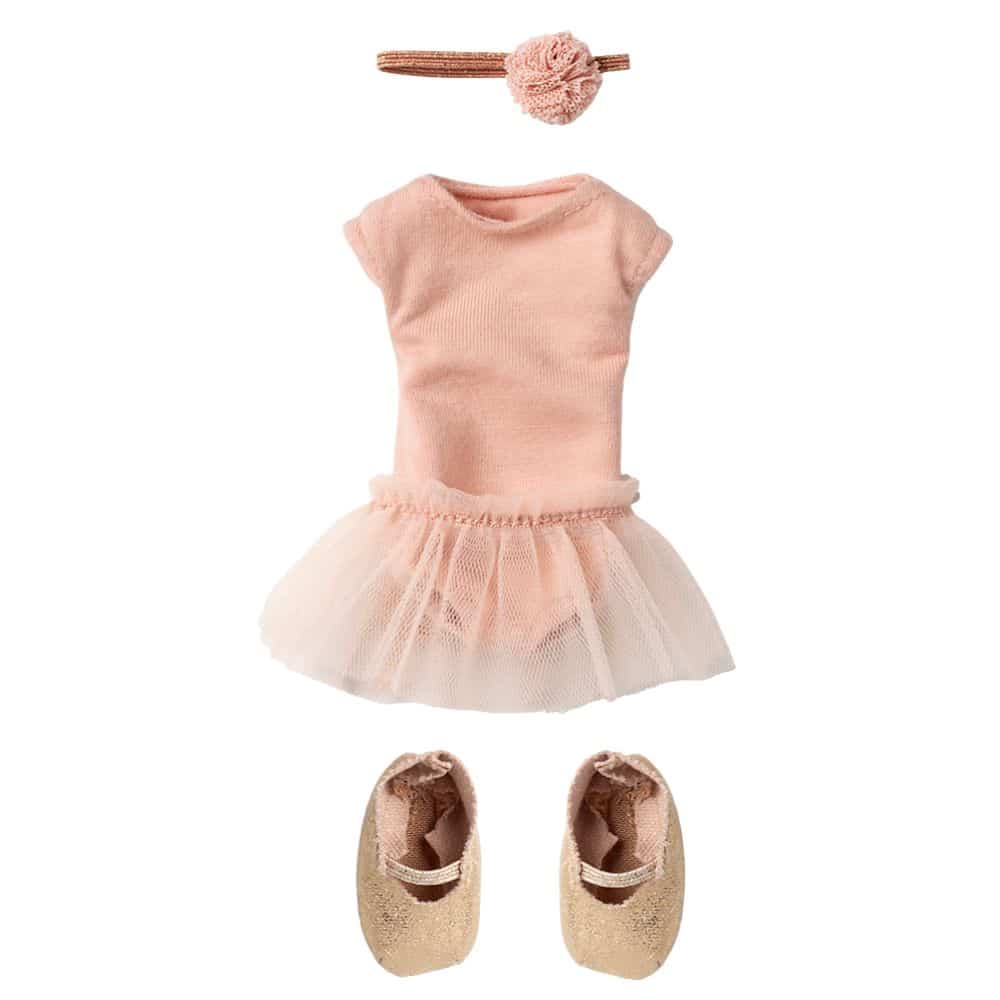 Ballerina-asu pupulle size 2 Maileg