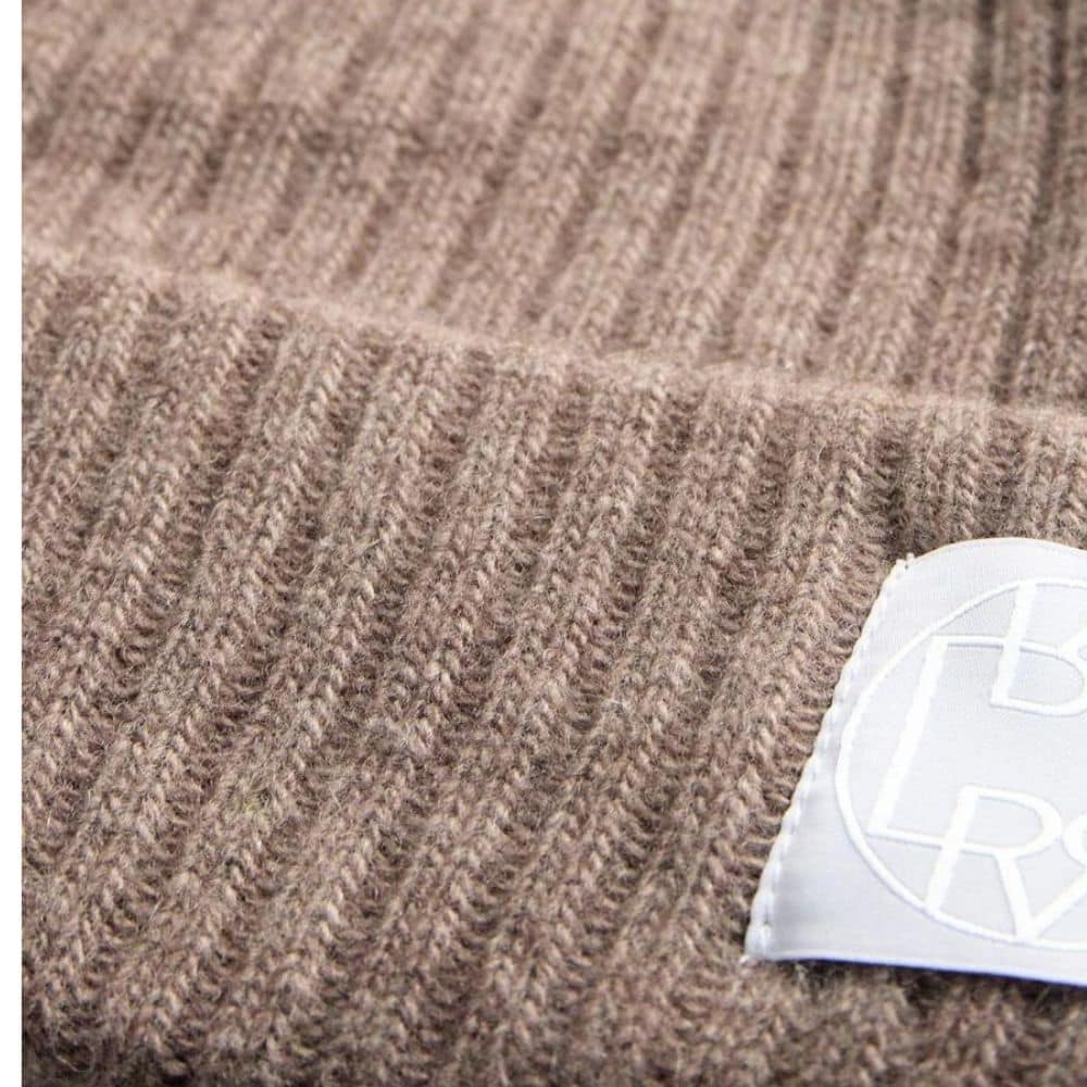 Merinovillapipo ruskea LR