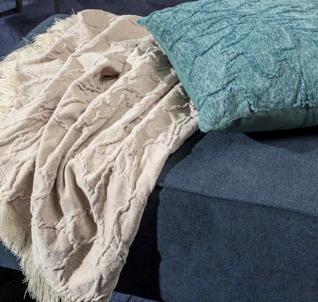 Torkkupeitto 140x180 vaalea beige DD