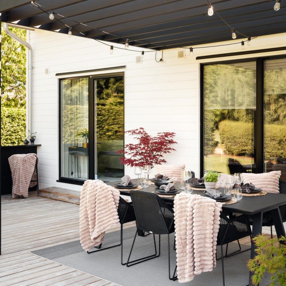 Torkkupeitto taupe Skinnwille