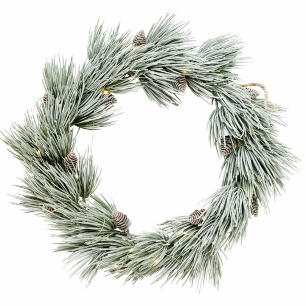 Kranssi LED-valoilla 40cm