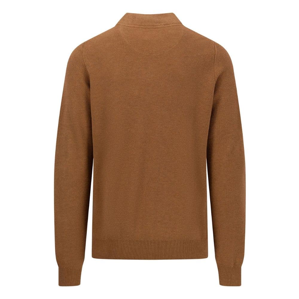 Puuvillaneuletakki ruskea Fynch Hatton