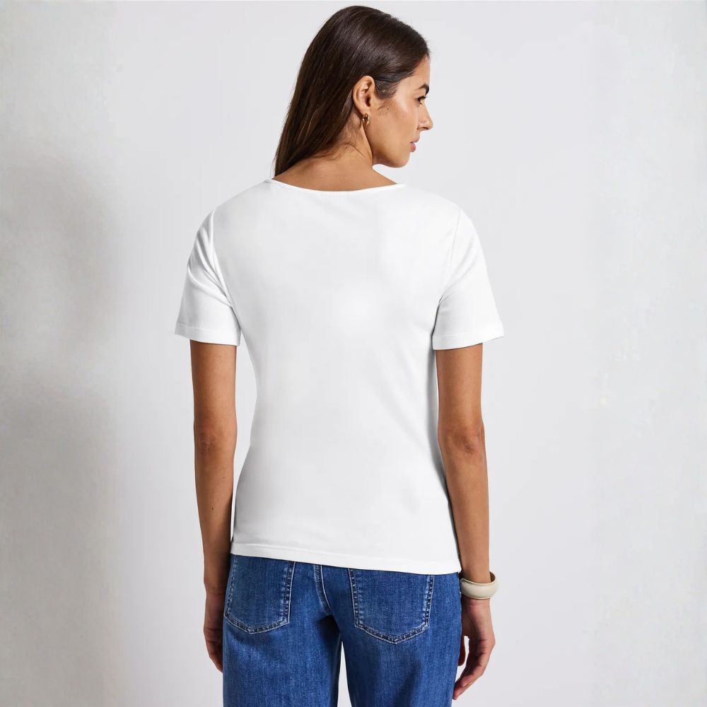 T-paita valkoinen S&O