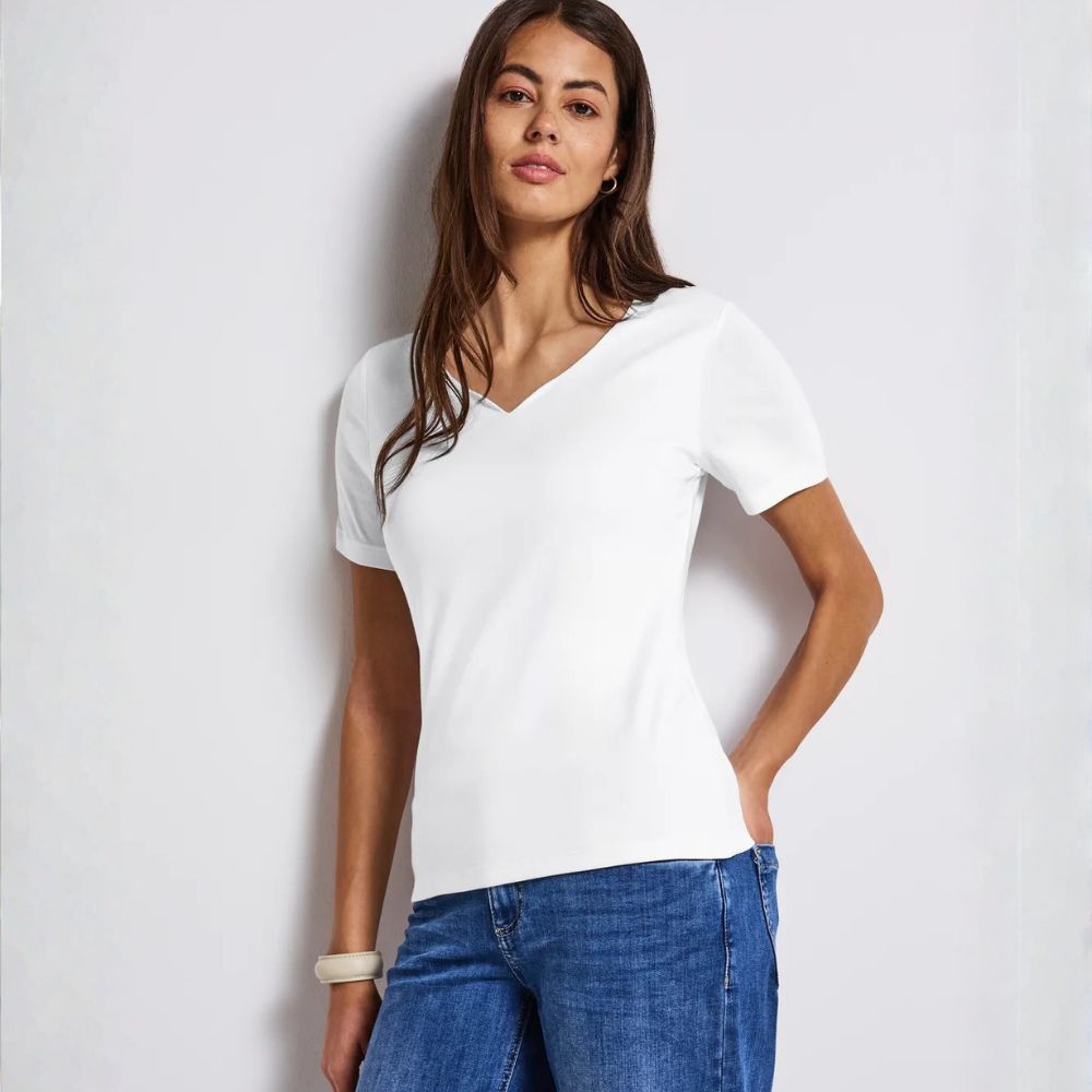 T-paita valkoinen S&O