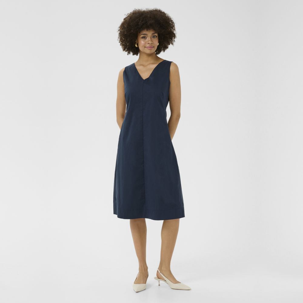 Mekko hihaton tummansininen Culture