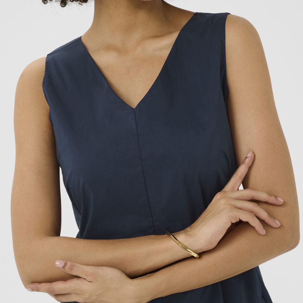 Mekko hihaton tummansininen Culture