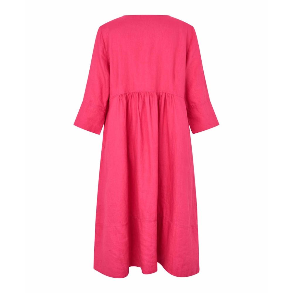 Pellavamekko Nasya vadelma Masai