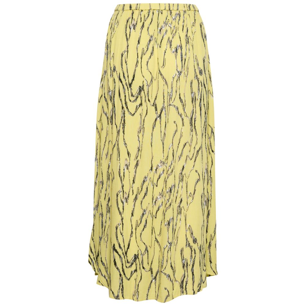 Maksihame keltainen Soaked