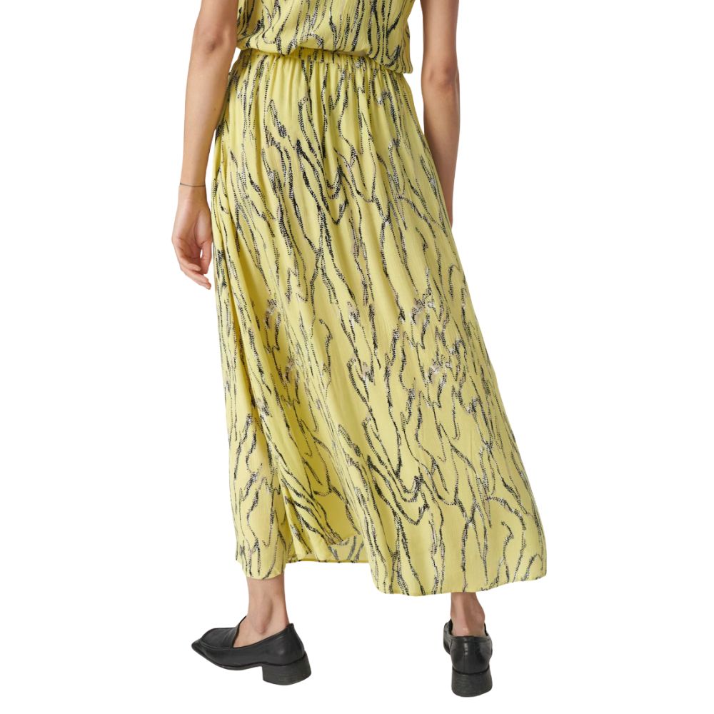 Maksihame keltainen Soaked