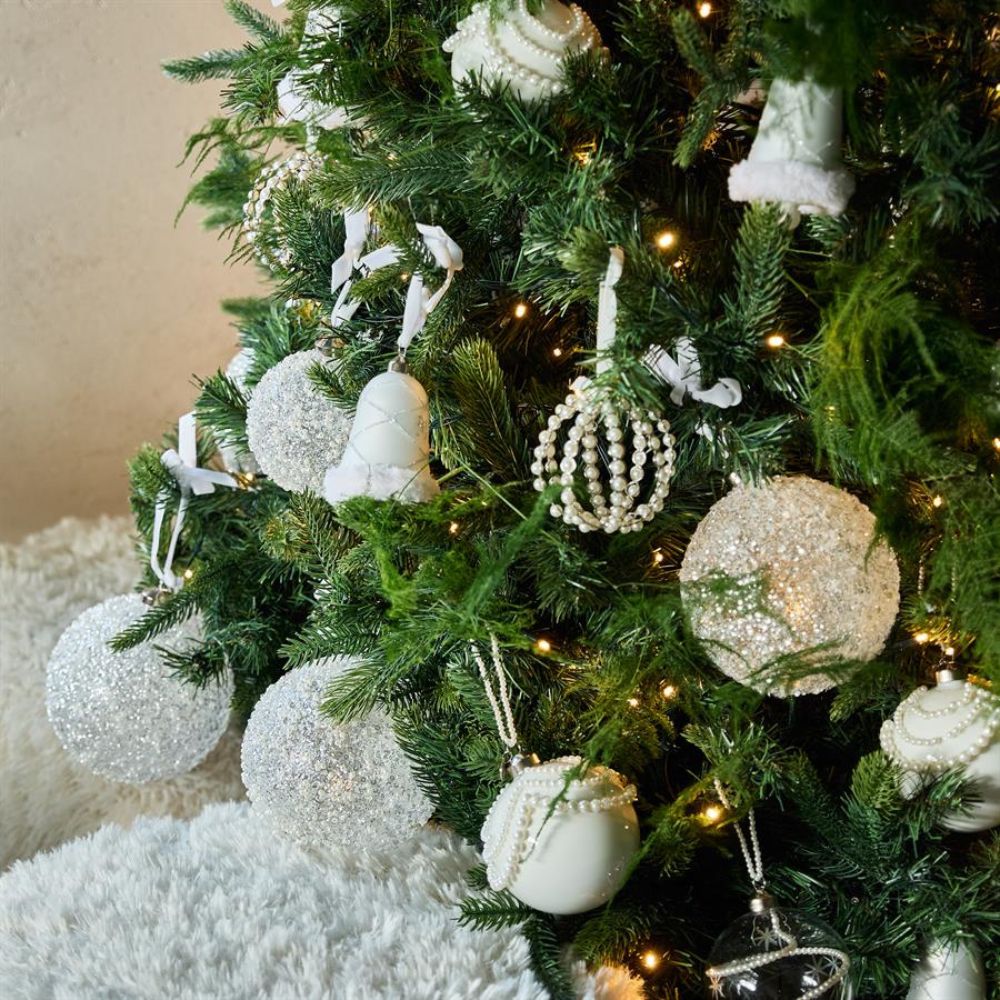 Kuusenkoriste Furry Bell Rivièra Maison