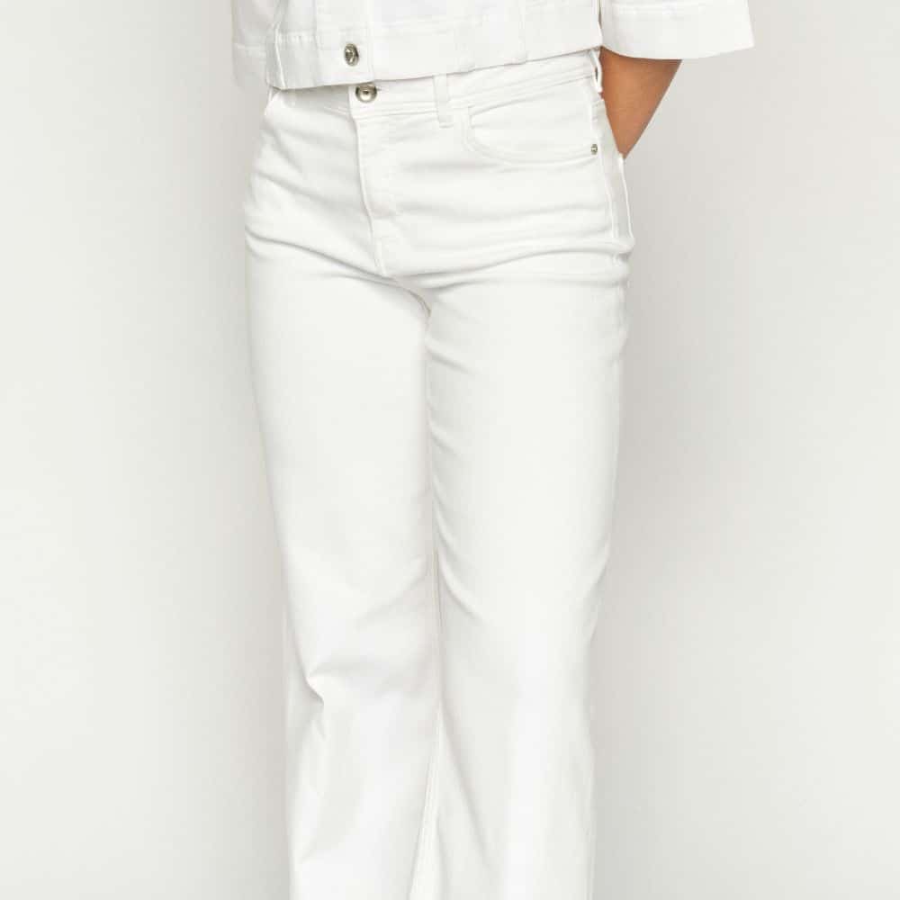 Farkut Dara Deluxe valkoinen 34" Mos Mos