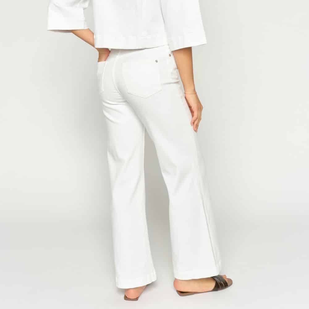 Farkut Dara Deluxe valkoinen 34" Mos Mos