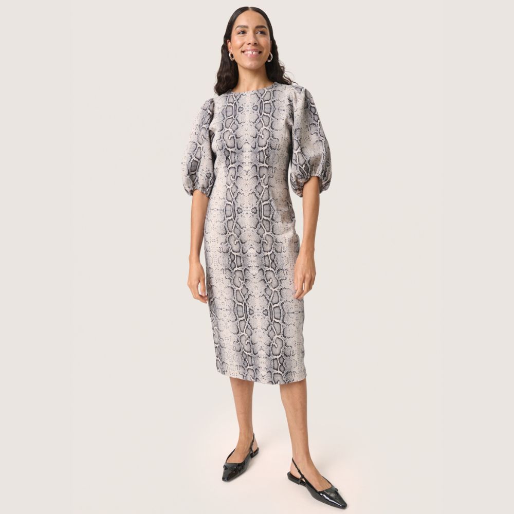 Mekko käärmeprintti Soaked