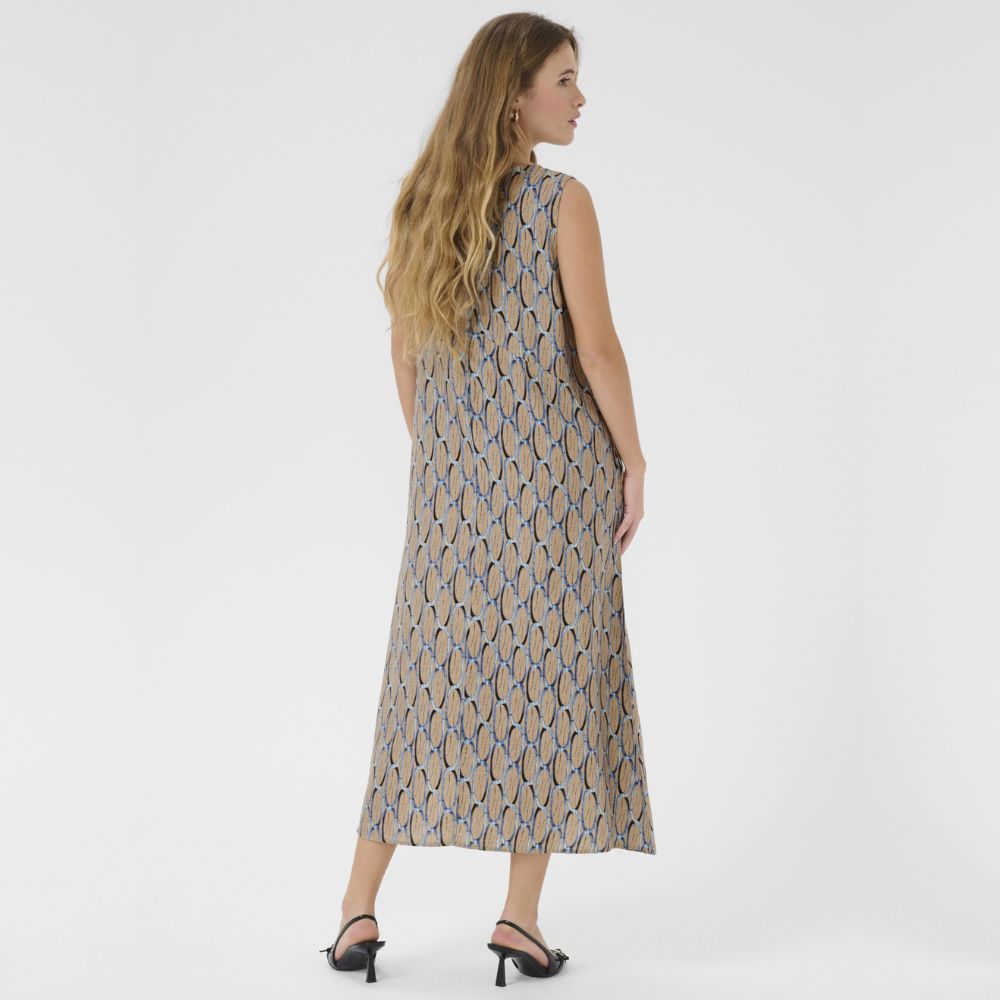 Mekko hihaton taupe Culture