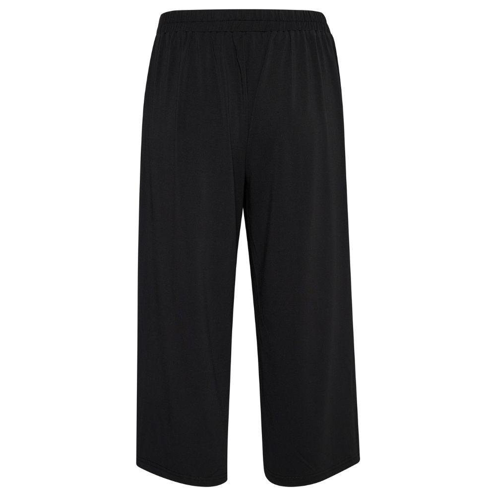 Housut culotte musta Kaffe