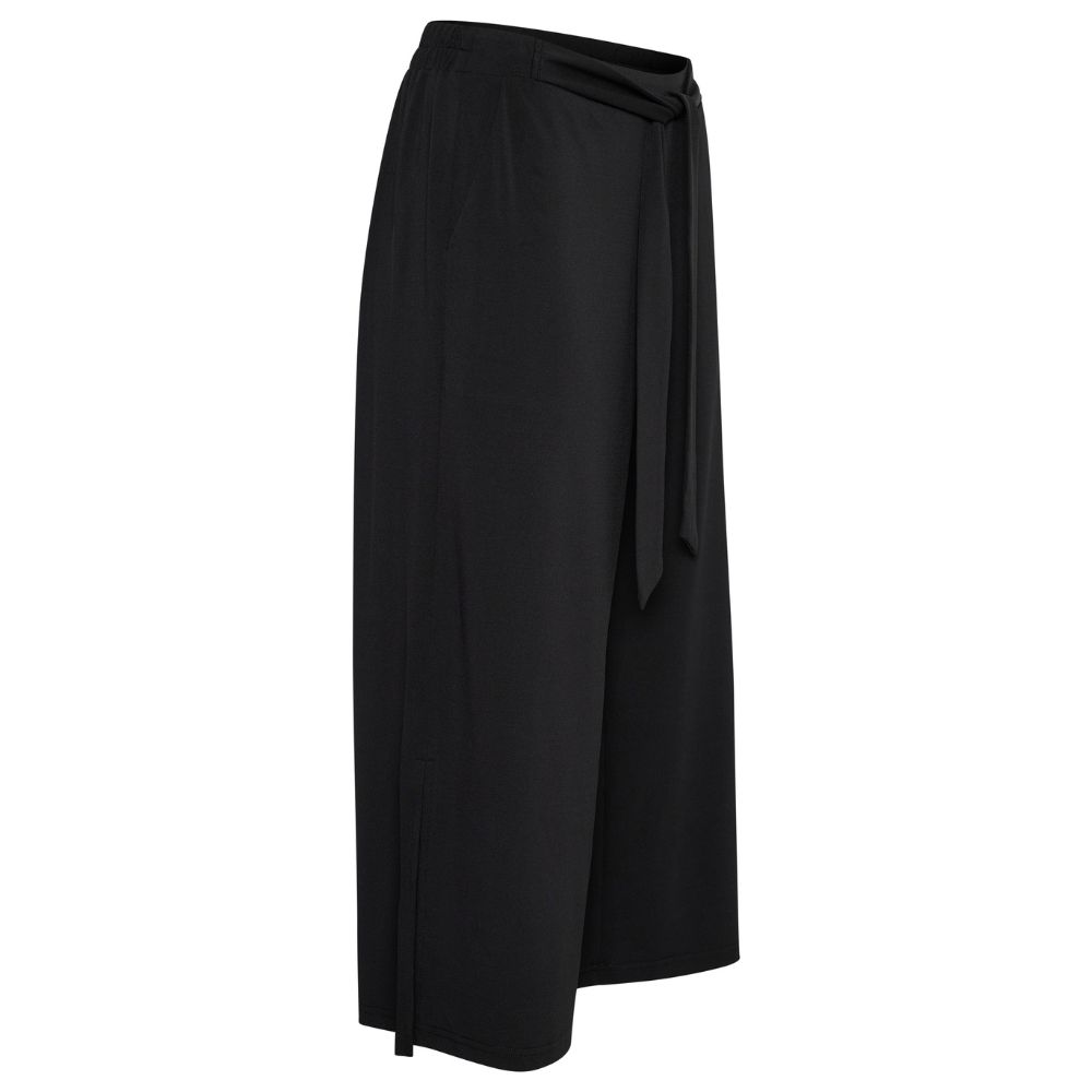 Housut culotte musta Kaffe