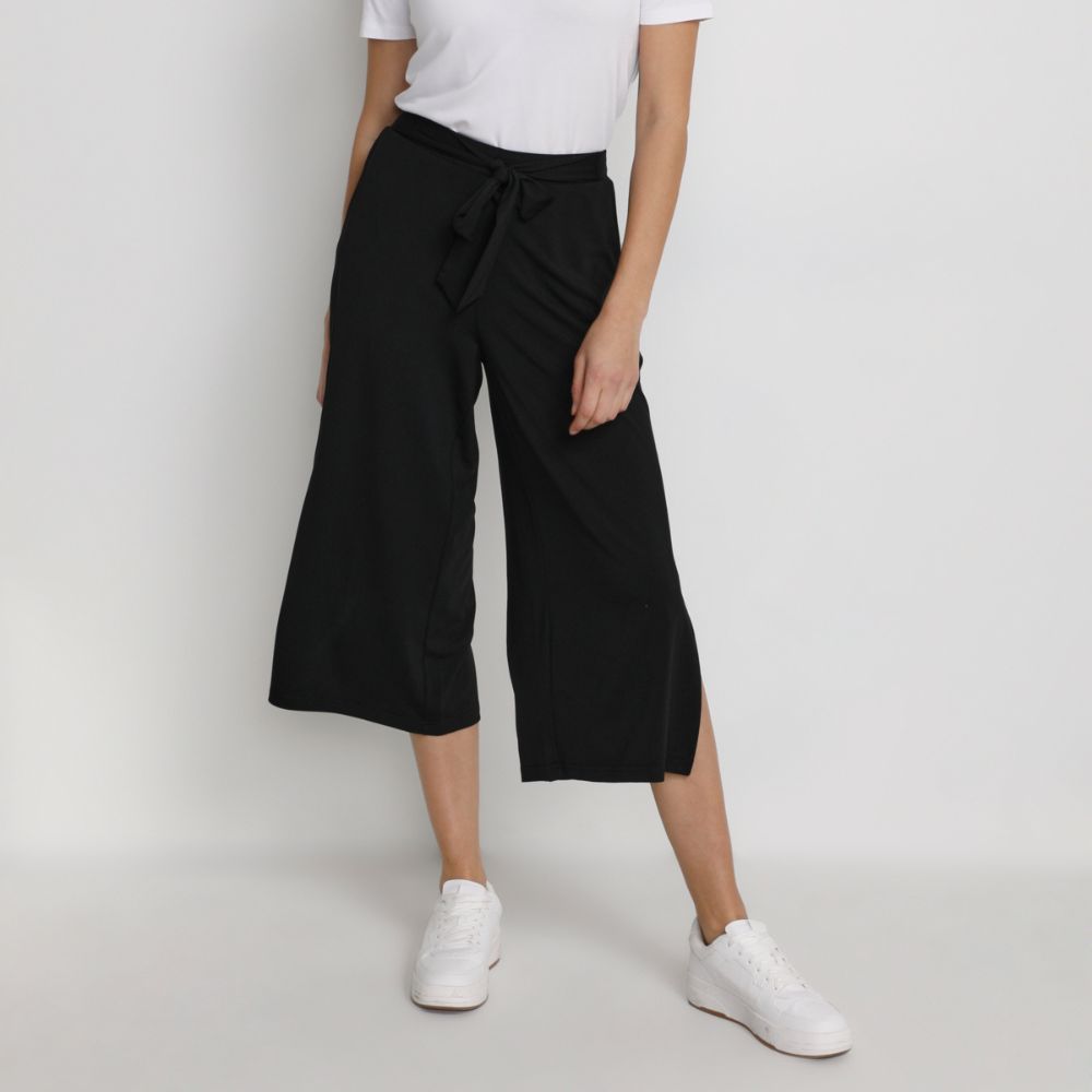 Housut culotte musta Kaffe