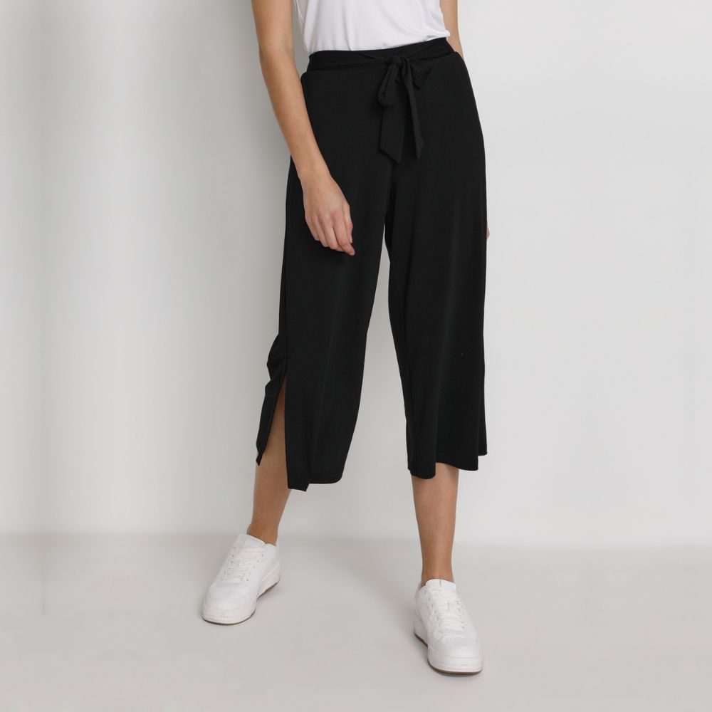 Housut culotte musta Kaffe