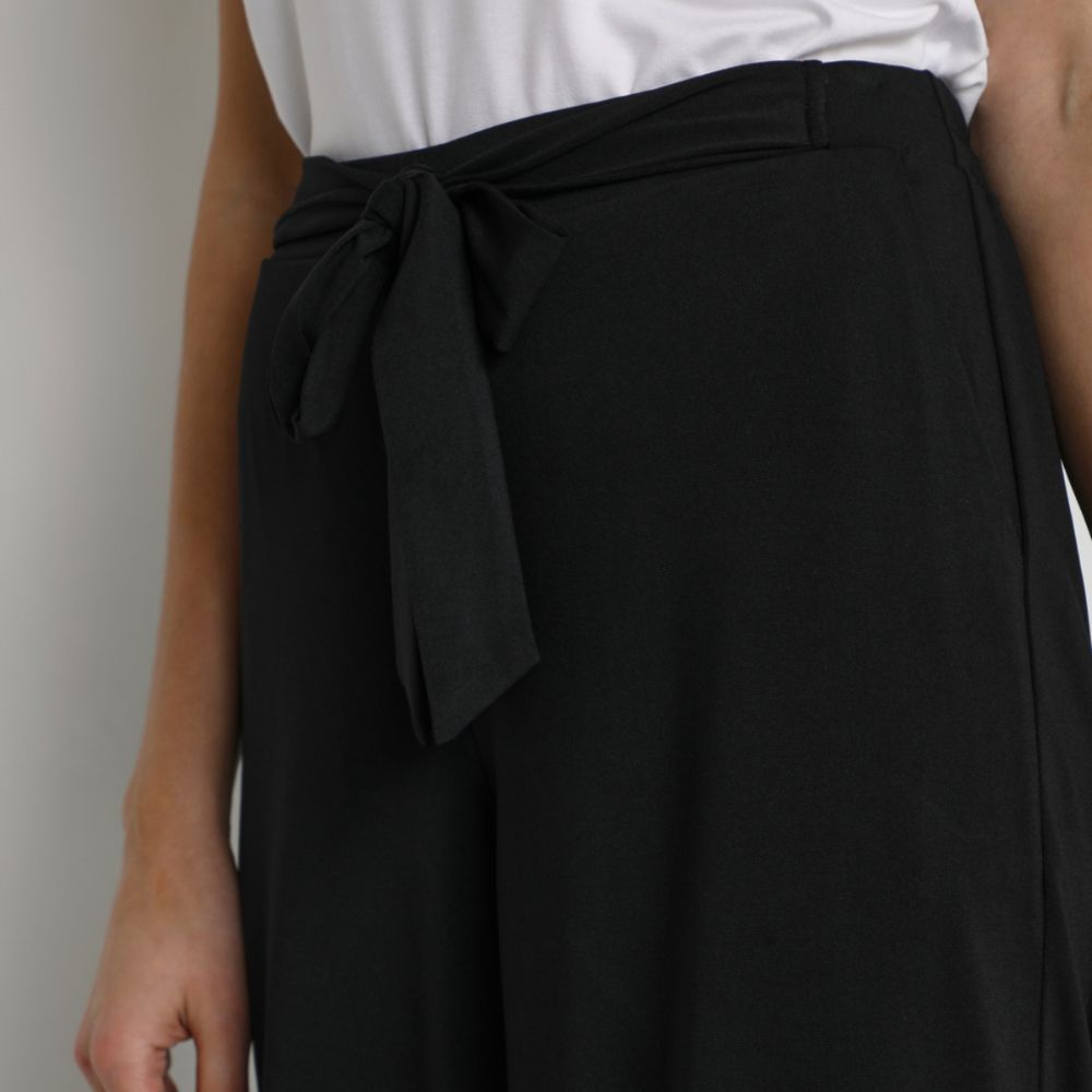 Housut culotte musta Kaffe