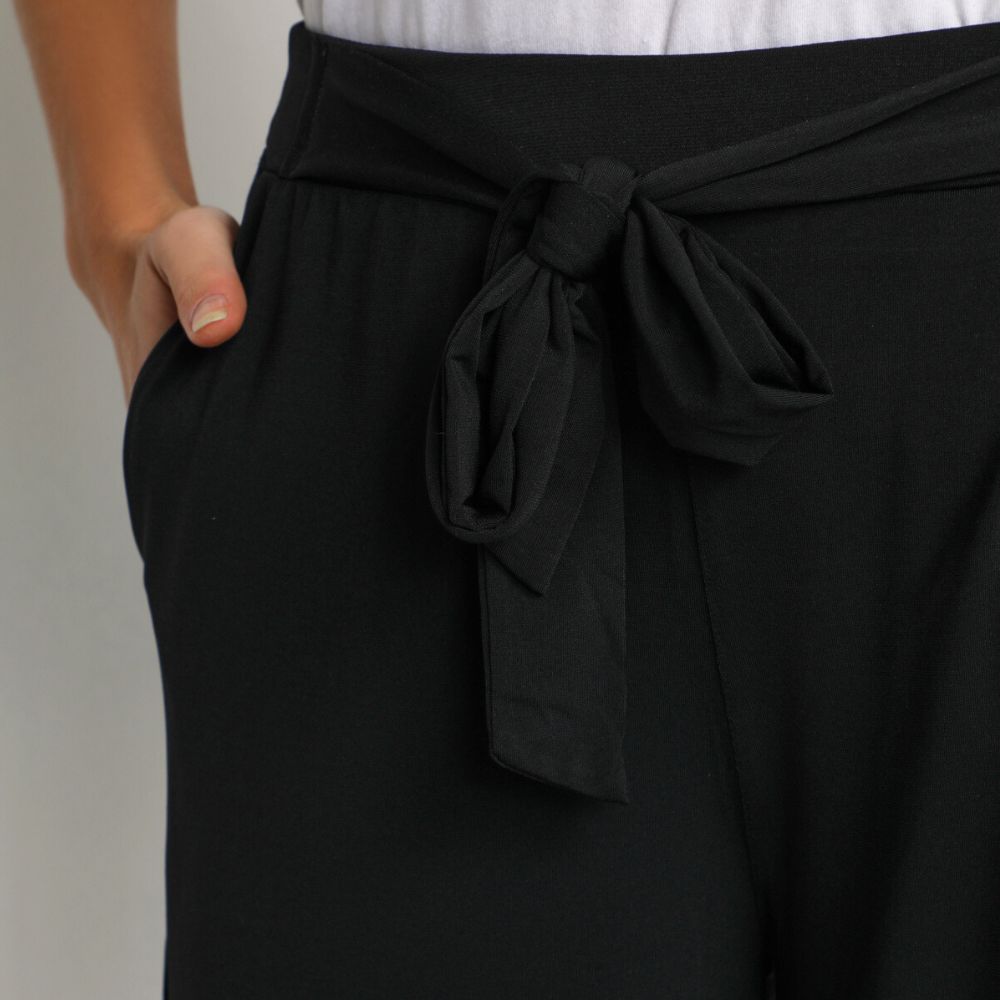 Housut culotte musta Kaffe