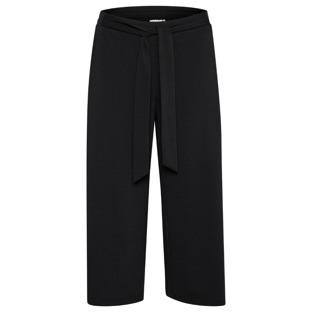 Housut culotte musta Kaffe
