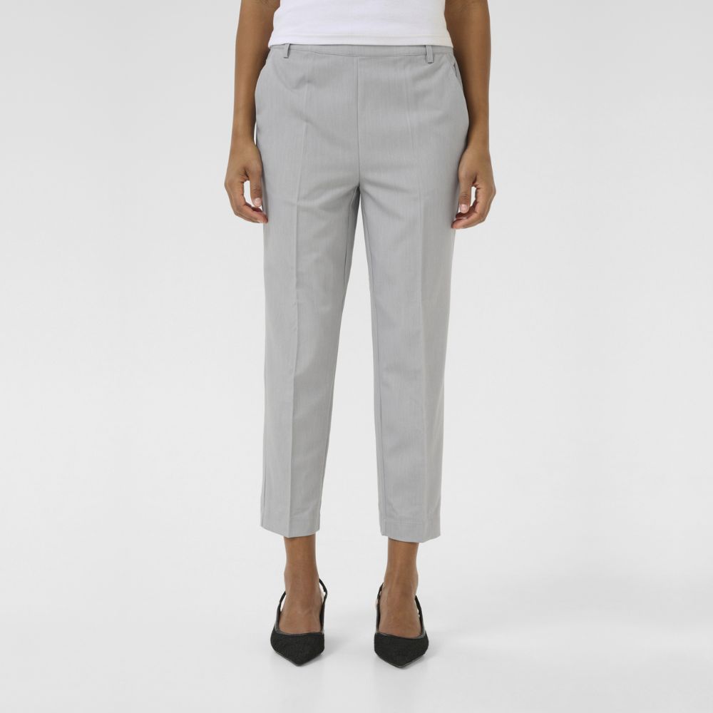 Housut vaalea harmaa 7/8 Kaffe