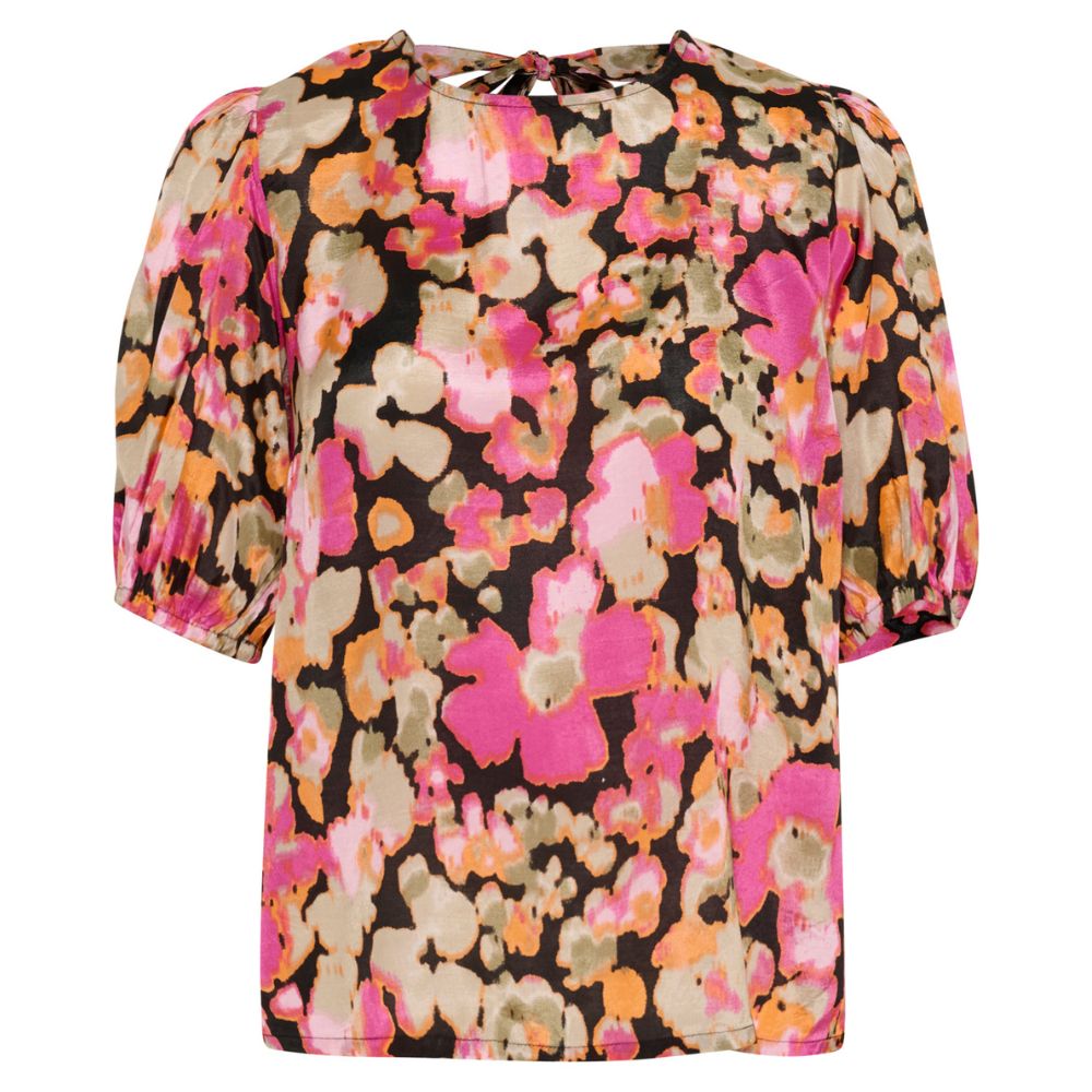 Viskoosipaita kuviollinen fuksia Kaffe