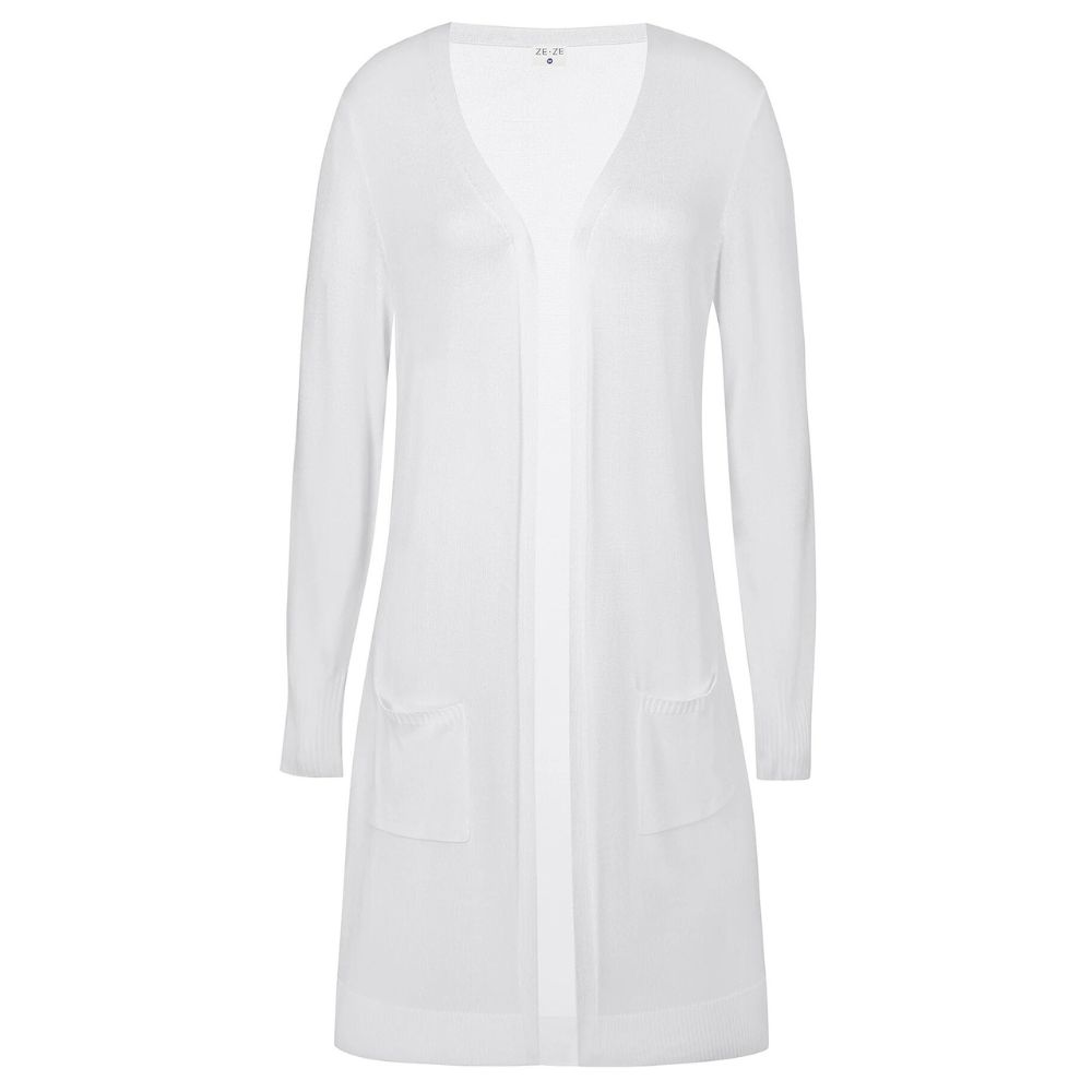 Neuletakki valkoinen Zeze