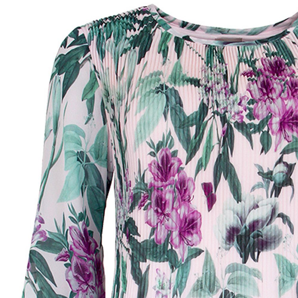 Sifonkimekko kuviollinen roosa STI