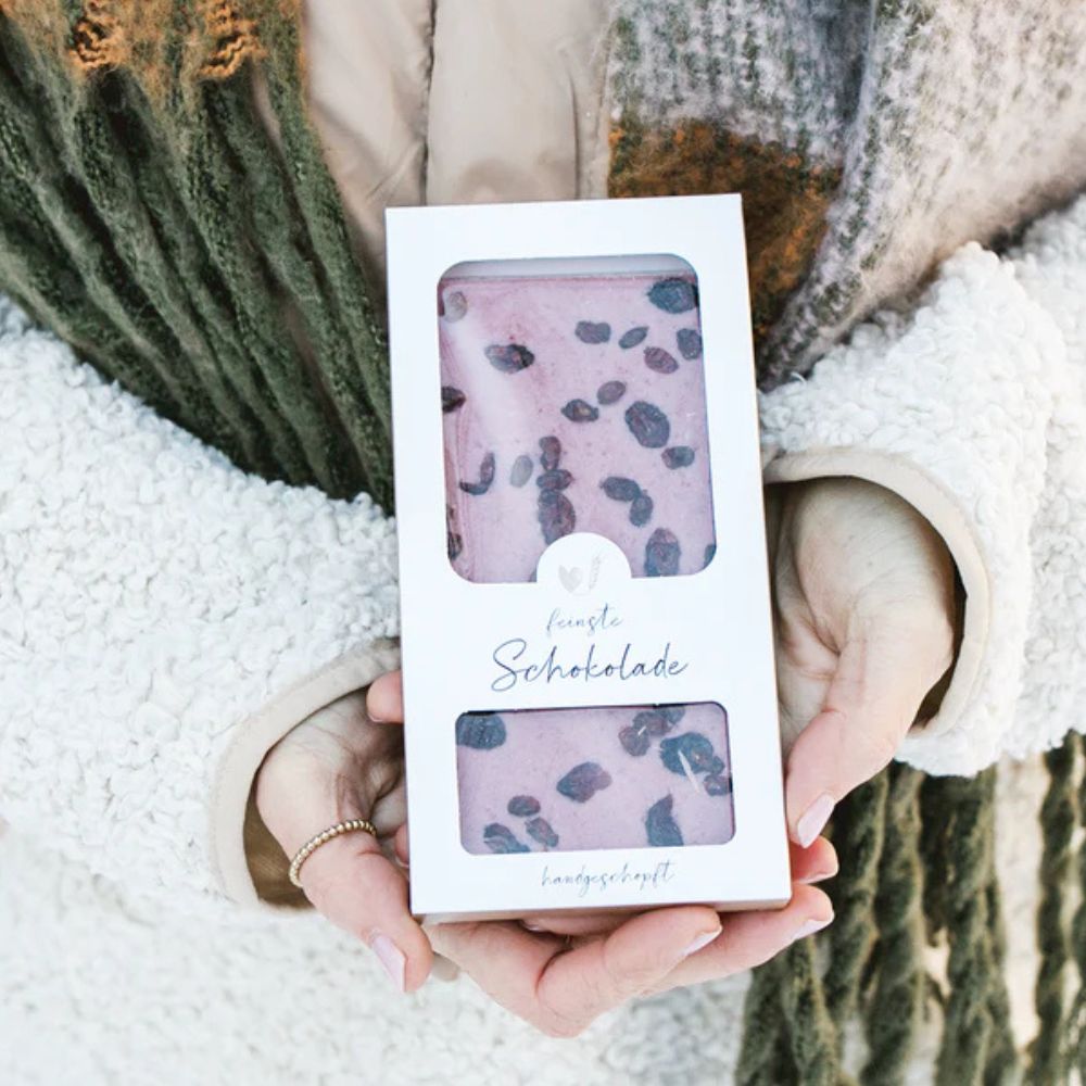 Valkosuklaa Acai & Karpalo 100g